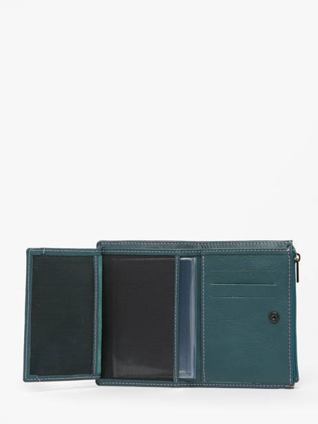 Portefeuille Paris Leder Etrier Blauw paris 371008 ander zicht 2